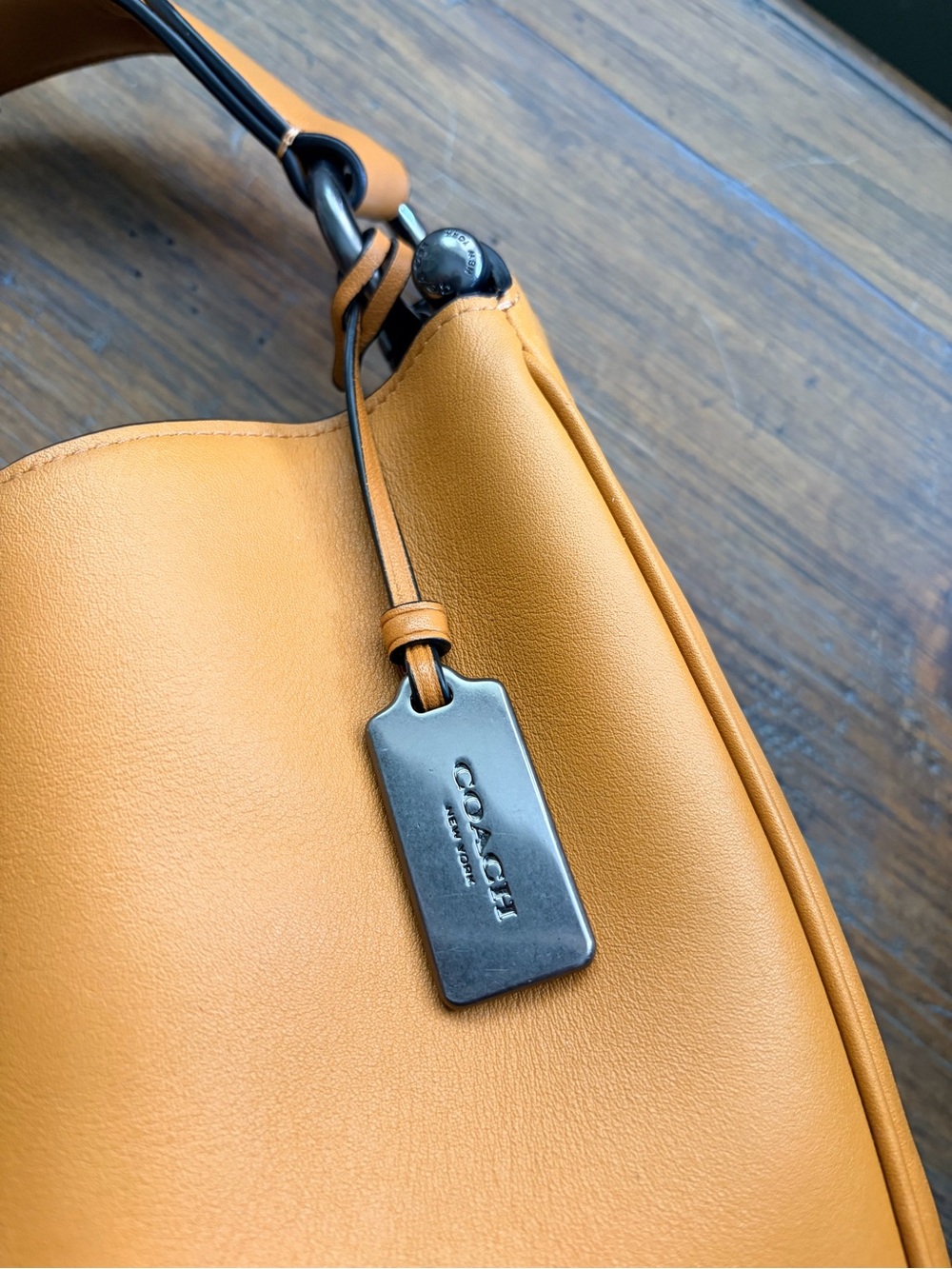 Coach Leather Hobo Nomad Shoulder Bag - Picture 4 of 13